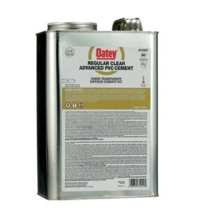 PVC Cement, Regular, Clear, Advanced, 1 gal.