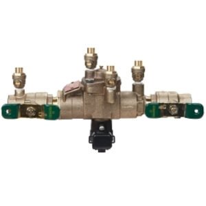 WATTS® 88004111 LF009-FS In-Line Backflow Preventer, 3/4 in Nominal, FNPT End Style, Quarter-Turn Ball Valve, Reduced Pressure Zone