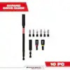 MILWAUKEE SHOCKWAVE Impact Duty Alloy Steel Screw Driver Bit Set (10-Piece)