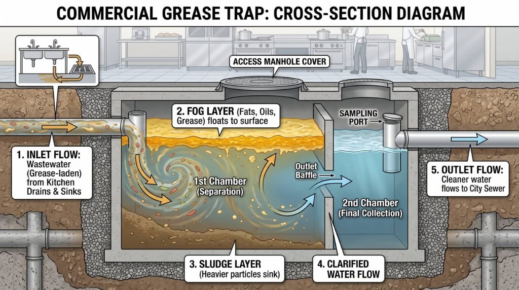 Commercial Grease Trap Compliance in Miami-Dade: DERM Standards, Sizing & Supply Guide
