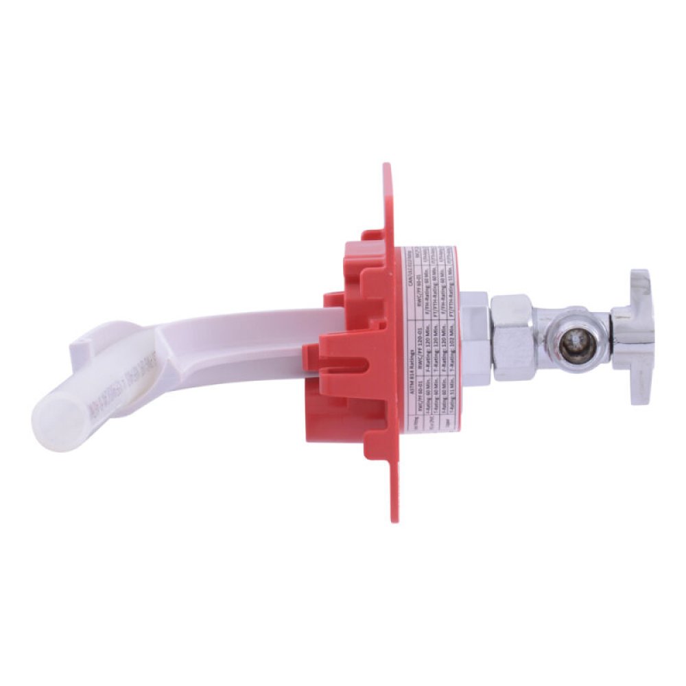 Holdrite HR-FR-P-1 FIRE RATED - 1/2'' PEX-A X 3/8'' COMP IN OUTLET