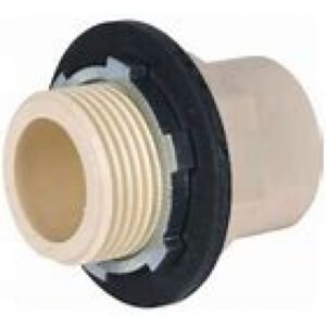Oatey 34089 CPVC Water Heater Pan Adapter, 1 IN