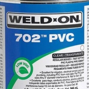 1 GAL CLEAR GOLD LABEL PVC CEMENT