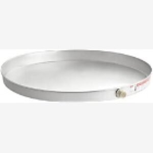 Oatey 34176 28" Aluminum Water Heater Pan with 1" CPVC Adapter