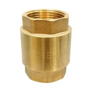 1'' BRASS IN-LINE SPRING CHECK VALVE 49056