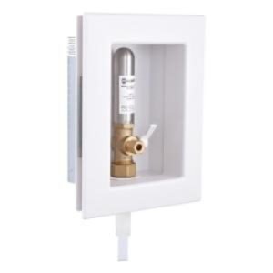 Ice Maker Box - Fire rated, HR-IMRA-P-O With Arrestor - Pex, 1/2" x 1/4" Comp